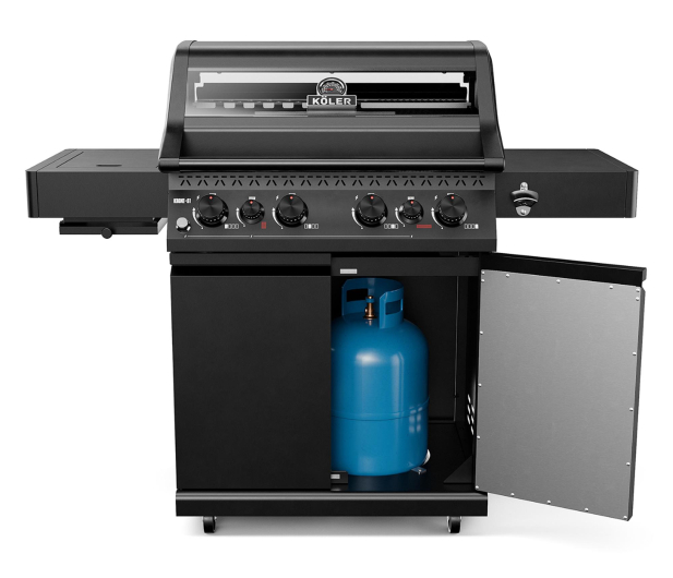 KOLER Grill ogrodowy S1 czarny - 1532904 - zdjęcie 6